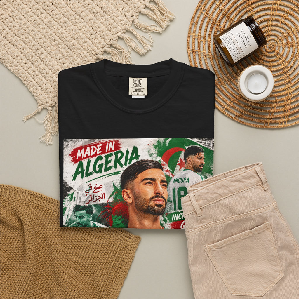 البس وشجّع بفخر، فأنت جزائري T-Shirt  Mohamed Amoura