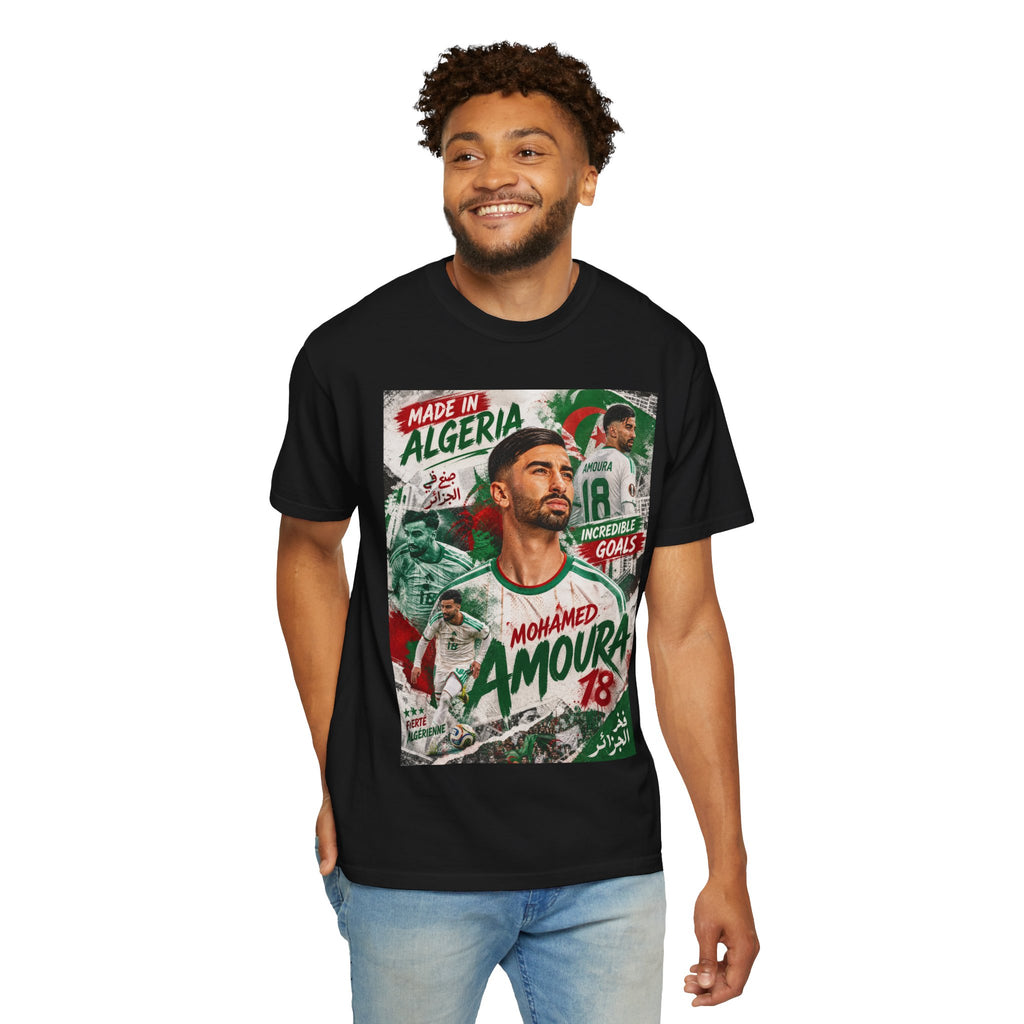 البس وشجّع بفخر، فأنت جزائري T-Shirt  Mohamed Amoura