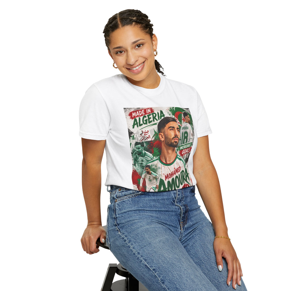 البس وشجّع بفخر، فأنت جزائري T-Shirt  Mohamed Amoura